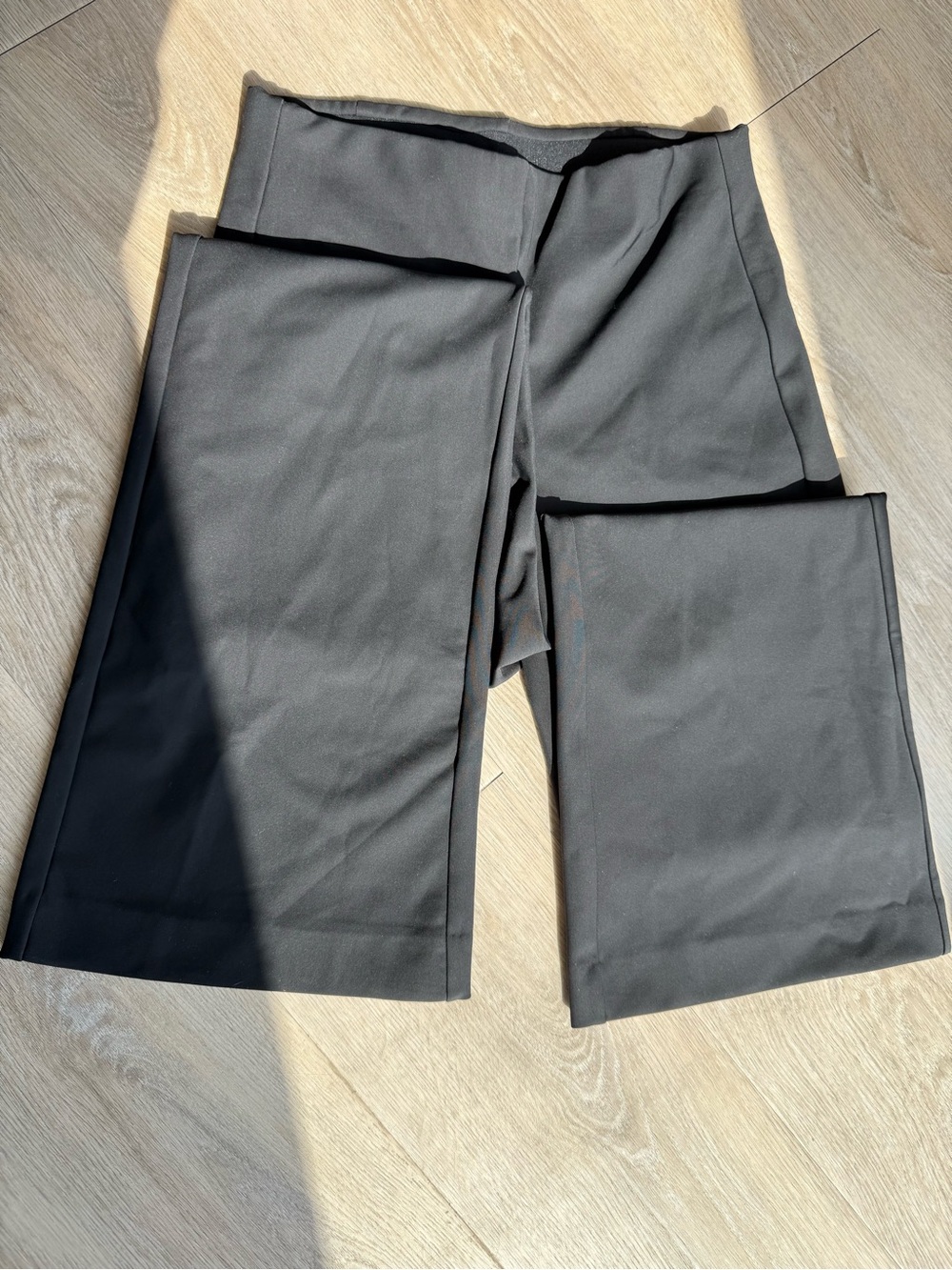 Calvin Klein Black High-Waist Trousers